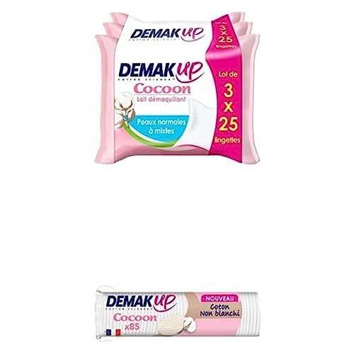 Lot Demak'Up Cocoon - Lingettes à démaquiller -...
