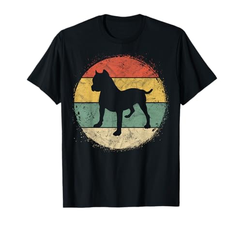 Regalo circular retro para propietario de Pitbull, amante de los perros Camiseta