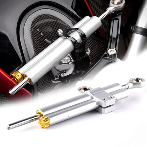 Stabilisateur de direction pour scooter électrique et moto avec kit de support CNC universel