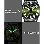 CIVO Analog Wrist Watches for Men: Waterproof Stainless Steel Mens Watches - Silver Watch with Easy Read Dial Men's Watch for Gift - Image 3