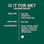 Biolage Volume Boost Shampoo - Long-Lasting Volume, Gently Cleanses, For Fine Hair, Soy Protein & Polymers, Vegan, Paraben-Free, Packaging May Vary - Image 5