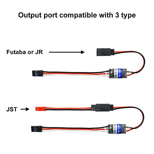 RC Remote Controlled AUX on/Off Electronic Switch Relay for Car Truck Boat LED Light Drone (4A) by elechawk - Image 5