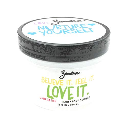 ZANDRA Lemon Tea Tree Hair & Body Souffle, 8 FZ