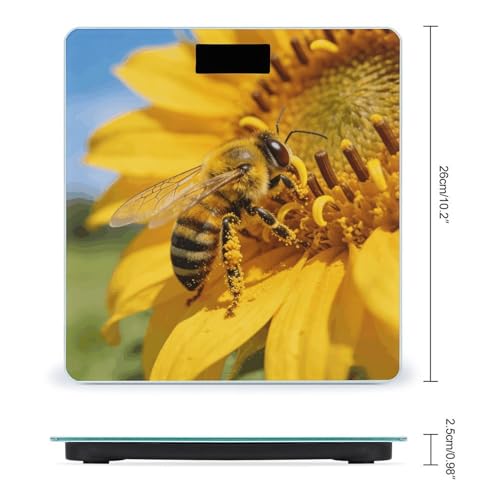Báscula Digital Kuijian Bee Language hasta 180 kg miniatura 2