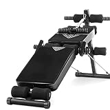 Banco de pesas, banco ajustable con mancuernas, banco de pesas plegable para entrenamiento corporal, capacidad de 550 libras, banco de entrenamiento para...