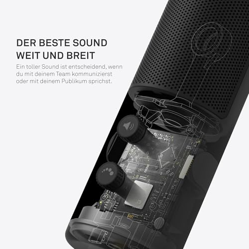 NZXT Capsule – AP-WUMIC-W1 – USB Streaming Mikrofon – Hohe Audioqualität – Unidirektionale Nierencharakteristik – Hochauflösende Sprachaufnahme - Plug & Play – Weiß