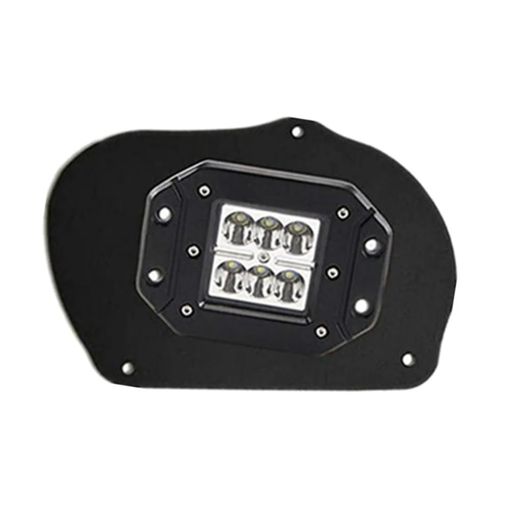 Fanale Anteriore Fari Moto 24W Per ATV Per UTV Accessori Per Polaris Per Sportsman 1000 850 570 Per RZR 800 900XP HA CONDOTTO Il Faro Luci Lavoro Kit Staffe(Flood Beam Set)