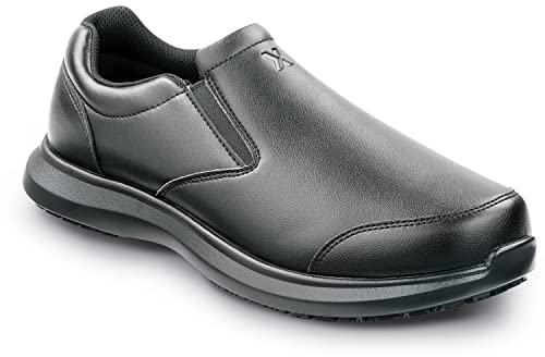 SR Max Saratoga, Men's, Black, Twin Gore Oxford Style, MaxTrax Slip Resistant, Soft Toe Work Shoe2