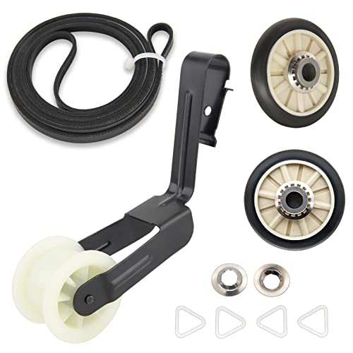 4392065 Dryer Repair Kit Compatible With Whirlpool Maytag Centennial Amana Admiral Crosley Dryer 349241T Drum Roller Kit Idler 691366 Dryer Belt 341241 Whirlpool