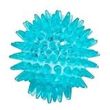 Tnyvm Blue 7 CM Soft Transparent Spiky Massage Ball for Hand and Wrist – Stress Relief, Deep Tissue Muscle Roller, Strength Recovery Exercise Tool, Sensory for Relaxation and Stress Management