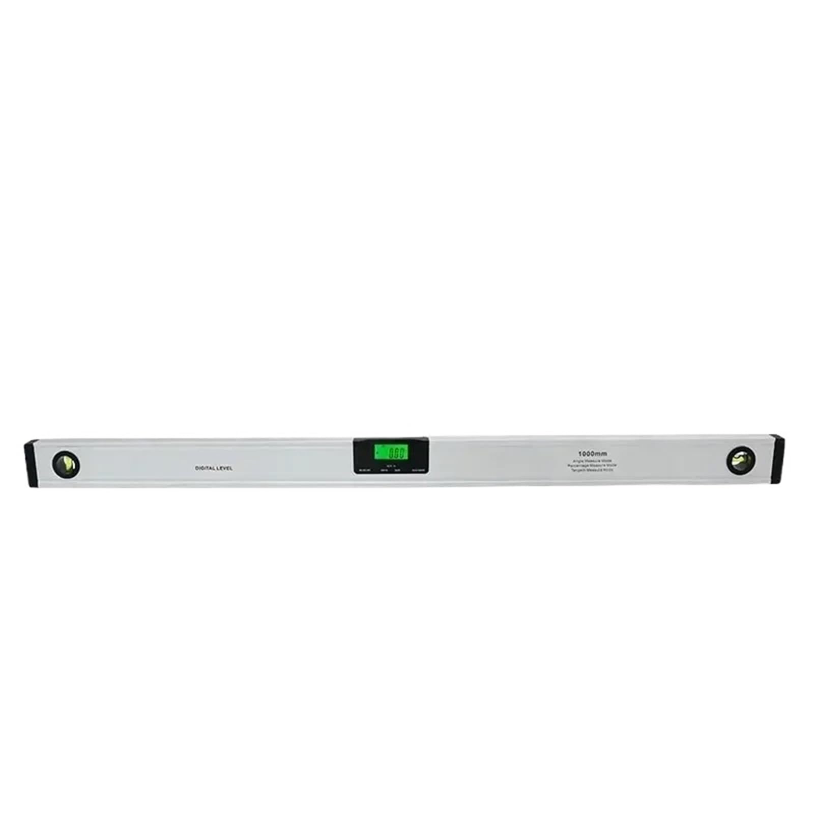 1 x cyfrowa poziomica, 1000 mm, elektroniczny kątomierz, kątomierz, magnesy, poziom, kąt, nachylenie, linijka testowa (z laserem)
