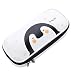 Office Students Pencil Case Super Large Multifunction White Penguin Pencil Pen Bag for Stationery Accessories, Cosmetics, Documents, Daily Essentials,White ¡­
