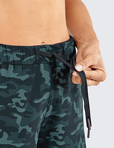 Crz Yoga Stretch Shorts For Women Work Casual 2.5'' - Athletic Shorts With Pockets For Workout Travel Hiking Golf Camo Multi 4-2.5'' Small #TOP4