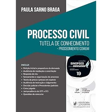 Capa do livro Processo Civil: Tutela de Conhecimento - Procedimento Comum