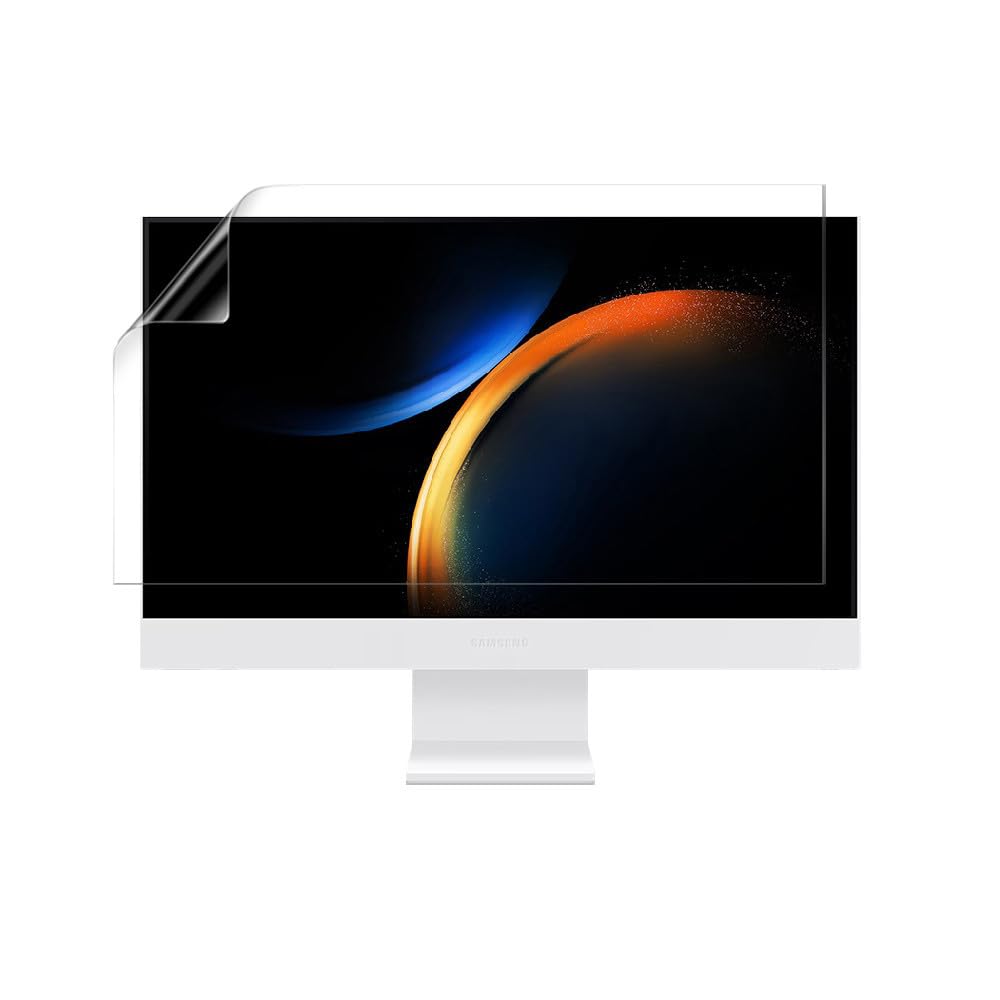 celicious Silk Mild Anti-Glare Screen Protector Film Compatible with Samsung DM530AFA-LC71W [Pack of 2]