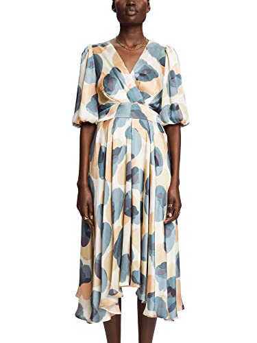 ESPRIT Collection Damen 033eo1e319 Kleid, 298/Cream Beige 4, 38