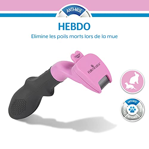 Peigne FURminator outil undercoat deShedding petits animaux et lapins - 2