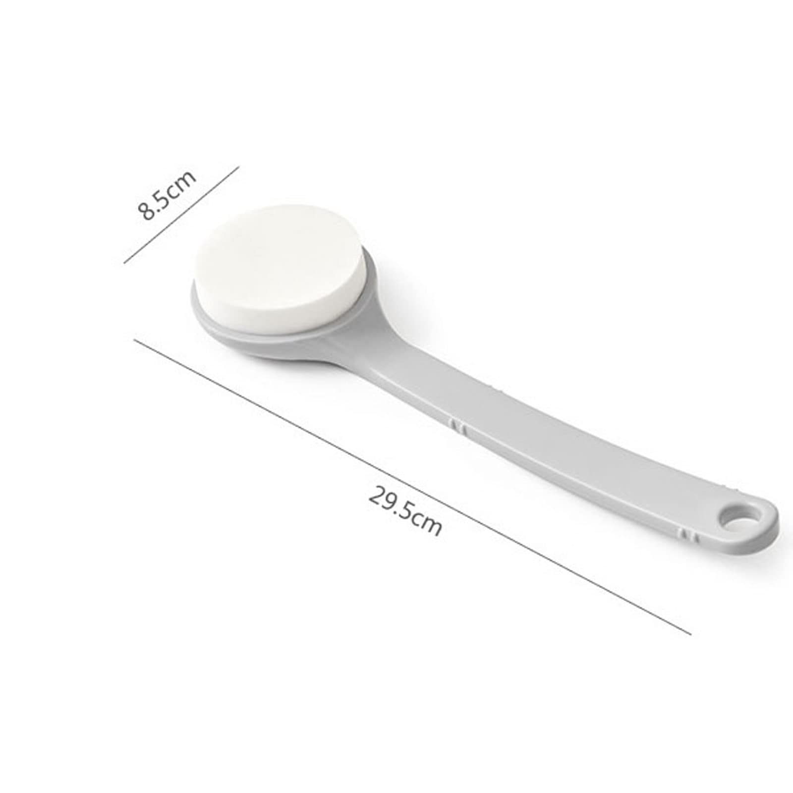 Esponja de baño Exfoliante de Mango Largo for Cepillado en seco, depurador de Espalda, Equipo de Limpieza de exfoliación for baño, Cepillo de Ducha