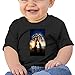 QUZtww Camiseta bebé Bumblebee Transformers Camiseta de algodón de manga corta para bebé niño y niña para niños pequeños