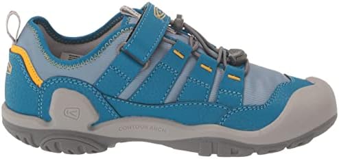 KEEN Knotch Hollow Comfortable Sneaker, Blue Shadow/Mykonos Blue, 12 US Unisex Little Kid | Image 5