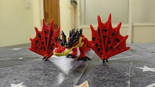 Image of Flexible Toothless Dragon 3D Printed Night Fury and Light Fury Toys, Couple (HookFang)