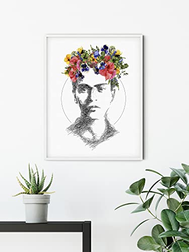Komar Wandbild - Valeria-Mariana - Größe: 50 x 70 cm - Poster, Kunstdruck, Dekoration, Wohnzimmer, Schlafzimmer (ohne Rahmen)