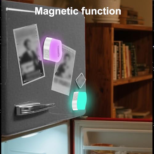 Luocute Lámpara de Mesa Recargable con 3 Temperaturas y 8 Modos de Luz miniatura 7