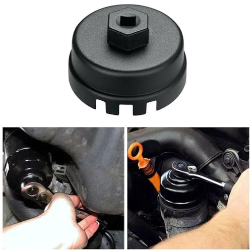 Llave de filtro de aceite de 64 mm para Toyota y Lexus con vaso extractor 2