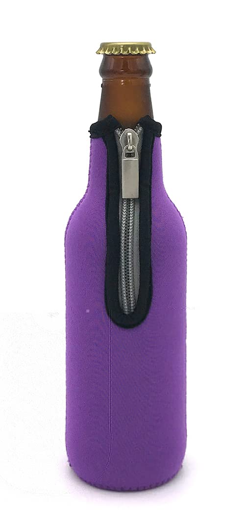 6 Portabirra In Neoprene Superstretch - Mantiene Le Bevande Fredde Più A Lungo, 6 Colori - Foto 6