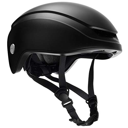 Brooks England Ltd Island Helmet Fahrradhelm, total Black, Gr. M