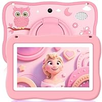 Kids Tablet 7IN Toddler Tablet for Kids, Children Tablets for Toddlers with Parental Controls, Camera, Shockproof Case, Kids Learning Apps Pre-Installed Kid