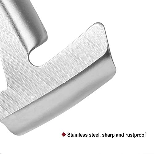 Ivict 2 Pack Stainless Steel Knife Cutter Meat Grinder Blade Cutter Replacement For Size 5 Electric Meat Grinder/Stand Mixer Machinery Parts #TOP2