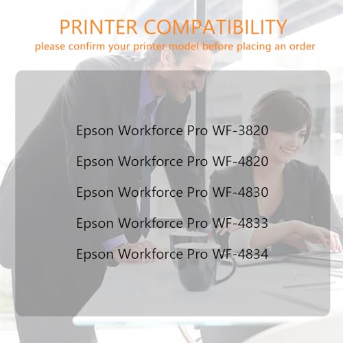 Image of Run Star 2 Pack Remanufactured for 822XL Magenta Ink Cartridge Replacement for Epson 822XL T822XL use for Epson Workforce Pro WF-3820 WF-4820 WF-4830 WF-4833 WF-4834 Printer (2 Magenta)