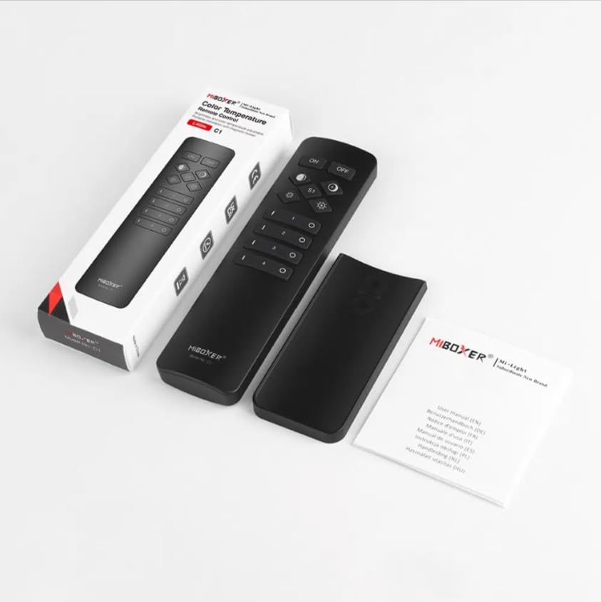 MiBOXER C1 Remote with packaging and manual