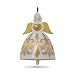 Hallmark Keepsake Mini Christmas Ornament 2018 Year Dated, Littlest Angel Bell Miniature, Porcelain, 1.35"