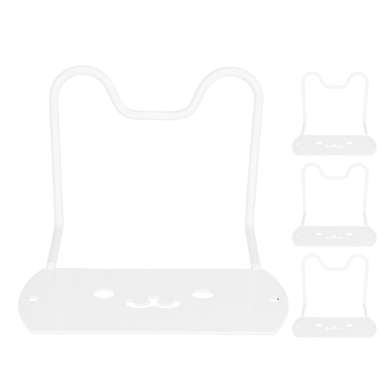Fixateur de matelas blanc en acier carbone : lot de 4 stabilisateurs anti-glissement pour lit