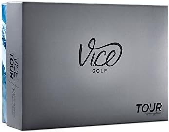 Vice Tour Golf Balls, White (One Dozen).