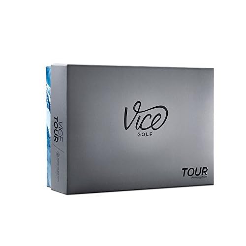 Vice Golf Tour Golfbälle, Weiß (One Dutzend)