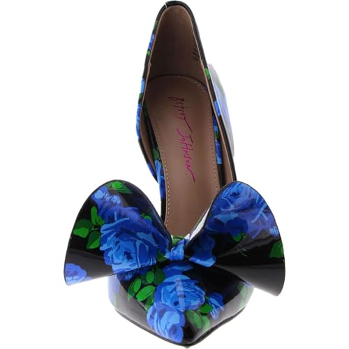 Image of Betsey Johnson Women's Nobble Bow D'Orsay Heels