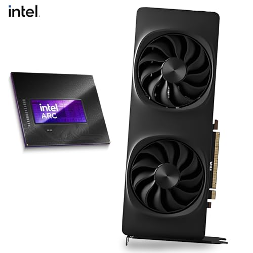 Image of Cutesliving Intel Arc B580 Limited Edition 12GB GDDR6 Graphics Card - Ray Tracing, XeSS, AI Accelerated, PCIe 4.0, Triple DP 2.1, HDMI 2.1