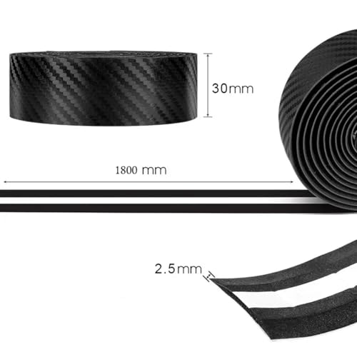 FITA GUIDÃO SPEED SLIM PADRÃO CARBONO MTB MOUTAIN BIKE URBANA PREMIUM (PRETO)