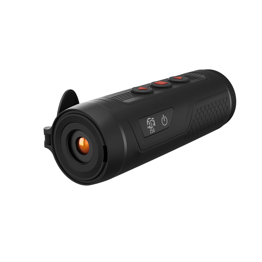 ATN BlazeSeeker Thermal Hunting Monocular - 256x192 Sensor, 50Hz, 12μm, <35mK, 720x540 LCOS Display, 12.5mm Eye Relief, 9+ Hour Battery, USB Type-C, IP67 Waterproof (256x192; 1-8.8X)