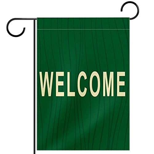 Drapeau de jardin Welcome pour toutes les saisons, l'atout charme de votre décoration extérieure