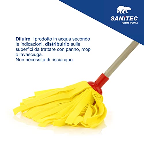 Sanitec Igienic Floor fiori d'arancio e bergamotto