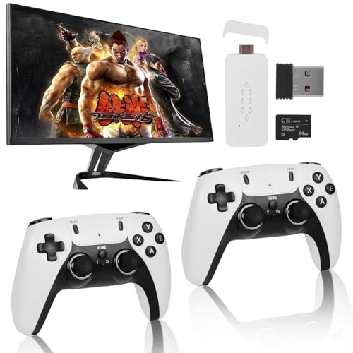 Image of Wireless M22 Game Controller for PC & Android TV | Dual Gamepad with USB Receiver | Ergonomic Design, Dual Analog Joystick, Turbo Function | Compatible with Windows, Smart TV, Laptop | Plug & Play