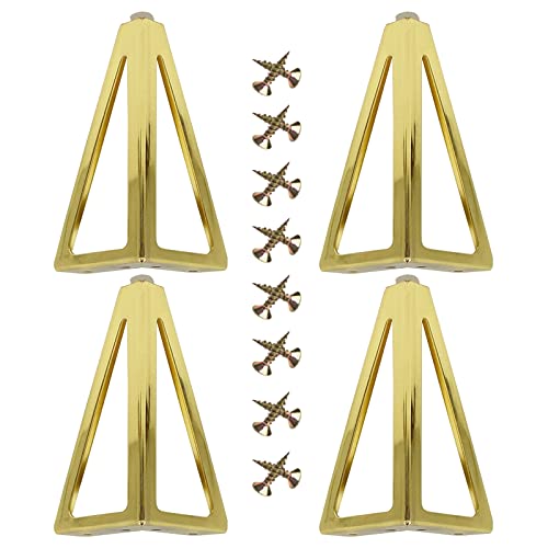Pieds de rechange pour canapé et table basse en métal robuste 15 cm