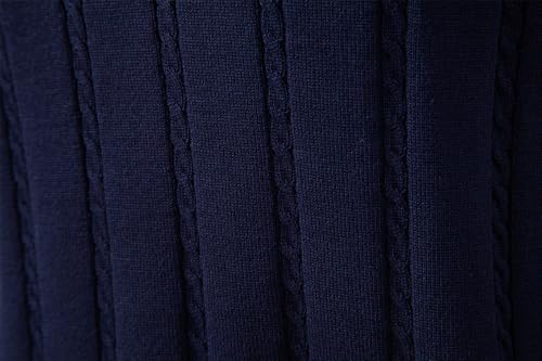 Men's V-Neck Sleeveless Sweater Vest, Business Casual Style, Viscose Polyester Blend, Cable Knit Pattern, Slim Fit4