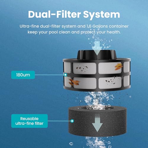 Consejos y reviews para comprar Aspiradoras Robot para Limpieza de Piscinas los mejores 5. 26 Imagen adicional