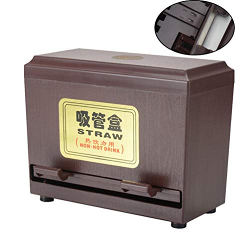 YARNOW Rietjeshouder Plastic Rietjesbak Automatische Rietjesdispenser Eetstokjesdispenser Pennendispenser Voor… - Image 4