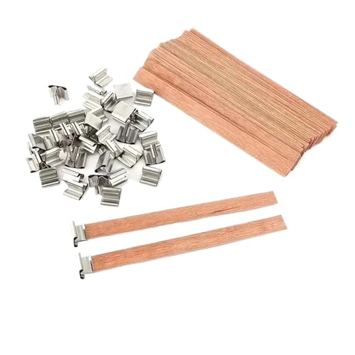 Mechas de madera para vela pack 120 unidades